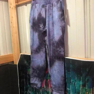 VOGO pants size small indigo and purple tie dye